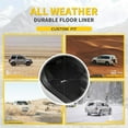 thumbnail image 2 of 3W Floor Mats for Range Rover Sport 2014-2022 TPE Floor Liner 1st and 2nd Row,Not for Range/Land Rover Discovery Sport Black, 2 of 6