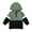 Green, variant on MDUKONU Toddler Baby Girl Boy Clothes Long Sleeve Hoodie Zip Sweatshirts Pullover Tops Fall Winter Outfit Size: 2-3 Years Grey