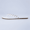 thumbnail image 3 of Cushionaire Women’s Confetti Studded Flip-Flops – Comfortable Thong Sandals with Embellished Straps, Stylish Summer Beach Shoes, Wide Widths Available, 3 of 7