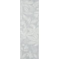 thumbnail image 3 of Bliss Rugs Floral Indoor Outdoor Rug Water Resistant Runner Rug for Patio, Hallway, Entryway, Deck, Gray ,2' x 8', 3 of 8