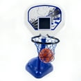 SwimWays Poolside Basketball Hoop Swimming Pool Water Game Set for