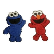 Mainstreet Classics Sesame Street Cookie Monster and Friends 2 Iron-On Patch