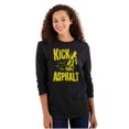 thumbnail image 3 of Kick Asphalt Racing Tour Cyclist Plus Size Long Sleeve Graphic Tee Shirt Brisco Brands 2X, 3 of 5