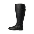 thumbnail image 2 of Franco Sarto Women's Ainsley Knee High Boot Black Leather Wide Calf 10M, 2 of 5