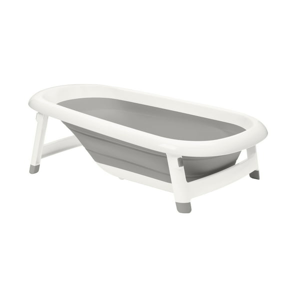 OXO Tot Convertible Sink-to-Tub Infant Bath, Gray, BPA-Free Plastic
