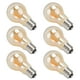 thumbnail image 2 of 6 bombillas LED de filamento A60 antiguas vintage de 4 W, base E27, bombilla de cristal dorado, luz cálida para decoración del hogar., 2 of 14