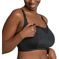 thumbnail image 3 of Panache Katherine Non-Wire Molded Crop Nursing Bra (10391),40DD,Black, 3 of 7