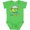 Apple Green, variant on Inktastic I Love My Great Grandpa to the Moon and Back Cute Sheep Boys or Girls Baby Bodysuit