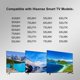 thumbnail image 4 of Control Remoto Universal Compatible con Hisense Smart Google TV 4K Erf3n90h, 4 of 8