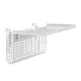 thumbnail image 3 of Manor Park Adjustable Metal Bunk Bed Shelf - White/Mesh, 3 of 6