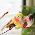 thumbnail image 3 of Joernso 12Pcs Foam Bird Vivid Image Realistic with Clip Wreath Crafts Home Ornament Simulation Bird Garden Supply, 3 of 8
