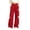 Red, variant on Girls Sweatpants with Lace Bow Elastic Waist Cute Casual Baggy Kids Wide Leg Pants Pink 6-14