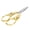 Gold, variant on 5in Embroidery Scissors Stainless Steel Pointed Tip Multifunctional Portable Vintage Sewing Crafting Thread Scissor for Handmade DIY Projects Red Bronze / 12.7 cm