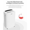 thumbnail image 7 of Shinco 40-Pint Dehumidifier for 2,000 Sq.Ft Medium Rooms and Basements, 7 of 7