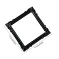 thumbnail image 3 of Dalxymotic Halloween Photo Frame, Black Relief Empty Decorative Frame, Spooky Photography Background Prop, Halloween Mini Frame Decor for Table, Shelves, Home, Party, Mantel, 3 of 6