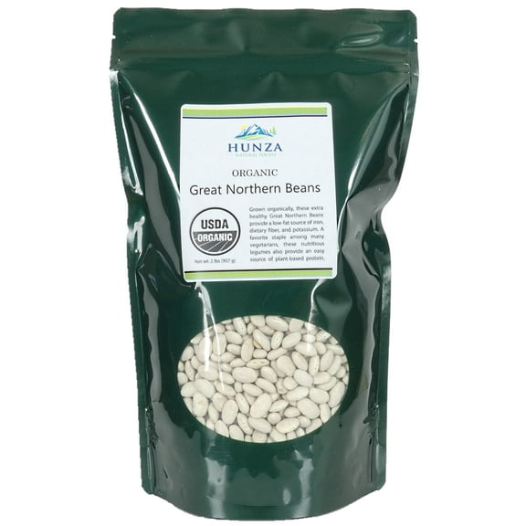 Hunza Organic Great Northern Beans (2 lbs)