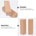 thumbnail image 2 of Miangastore Projets DIY Blocs en Bois Finition Soignée 11Ensemble 2.8X0.9In, 2 of 8
