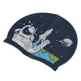 thumbnail image 4 of Swim Bathing  Silicone Waterproof Head Cover with Ear  for Adult Long Hair Water Sports, 4 of 8