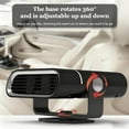 thumbnail image 5 of 2-in-1 Portable Car Heater with 360° Rotation, 12V/24V Vehicle Defroster & Fan, Winter Car Heater for Truck Cab Camping Travel, 5 of 8