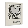thumbnail image 2 of Stupell Industries Contemporary People Outline Heart Symbol Keith Haring Canvas Wall Art, 24 x 30, Design by Ros Ruseva, 2 of 5