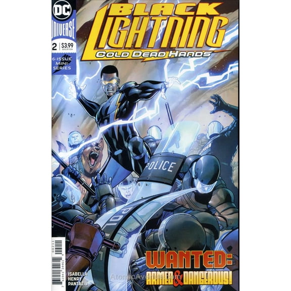 Black Lightning: Cold Dead Hands #2 VF ; DC Comic Book