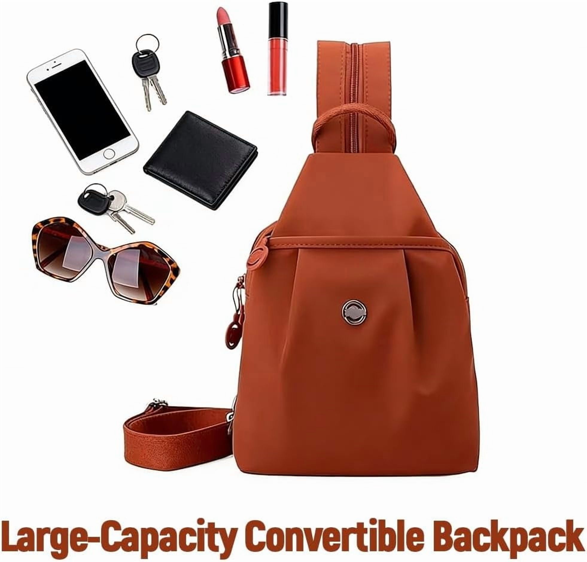 Premium 3 in 1 Anti-Theft Travel Tote Bag - Convertible Waterproof Oxford, Large Capacity Shoulder Crossbody