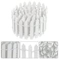 thumbnail image 1 of Milisten 2 Pcs Micro Landscape Fence White Plastic Decorative Fence for Artists, 1 of 5