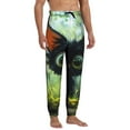 thumbnail image 4 of Kdxio Cute Big-Eyed Black Cat Pattern Joggers,Sweatpants for Men with Pockets-Small, 4 of 5