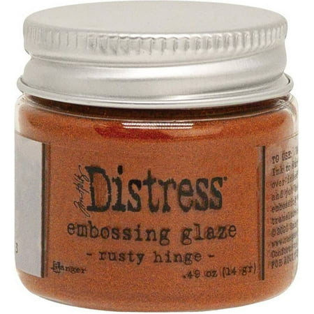 UPC: 0789541071013 | Ranger THoltz Distress Embossing Glaze Rust Hinge