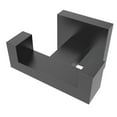 thumbnail image 1 of Ruacq Gancho Doble para Toallas Base Cuadrada Negra Mate Soporte para Toallas de baño Percha para Toallas de Mano Acero Inoxidable Moderno Montado en la Pared, 1 of 5