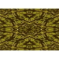 thumbnail image 1 of Ahgly Company Indoor Rectangle Patterned Black Bean Brown Area Rugs, 3' x 5', 1 of 6