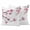 Pink, variant on Outdoor Waterproof Pillow Covers Watercolor Pink Cherry Blossoms Decorative Throw Pillow Protectors,Pillowcase Cushion Cases for Patio Sofa Garden Couch,16x16in,Pack of 2