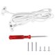 thumbnail image 2 of Cable de extensión de CC de 2 5 m 8 2 pies yeacher compatible con la batería de la cámara Ring Spotlight, 2 of 8