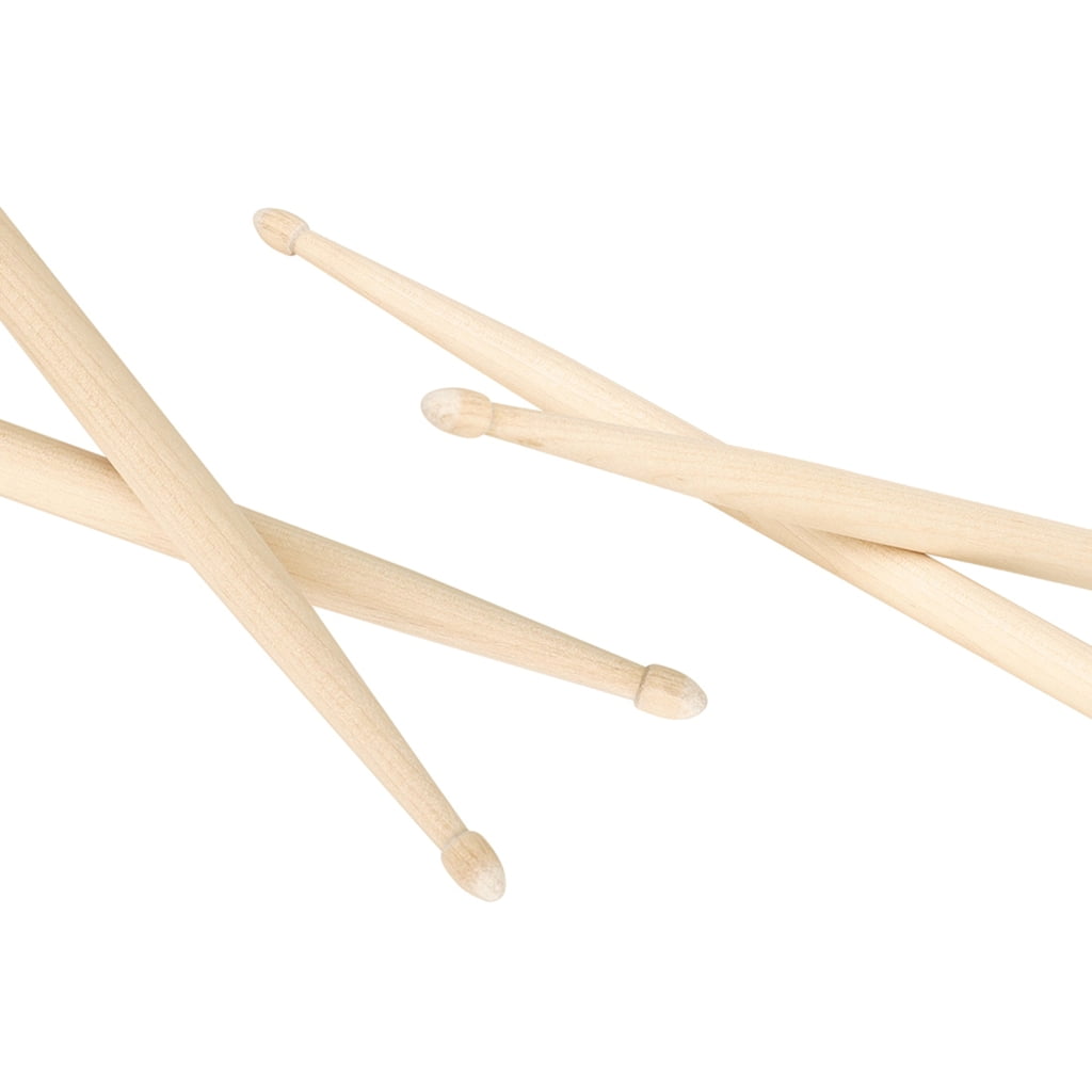 Yammee Maple Drumsticks 7A for Drum Light Durable Exercise Drum Sticks for Kids Adult Musical Instrument Percussion Accessories