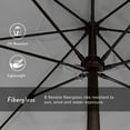 thumbnail image 3 of California Umbrella Venture 7.5' Bronze Market Umbrella in White, 3 of 5