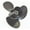 Black, variant on Johnson/Evinrude/OMC New OEM Prop 14 (13.2) x19 Pitch Propeller 765184; 0765184