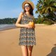thumbnail image 3 of Balery Doodle Food Vestidos de verano para mujer con estampado: vestido holgado sin mangas, vestido playero informal y cómodo para días calurosos., 3 of 7