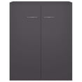 thumbnail image 3 of vidaXL Sideboard Grey 60x30x75 cm Engineered Wood, 3 of 4