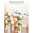thumbnail image 3 of Flores artificiales InnoGear, rosas artificiales de espuma cremosa, 50 unidades, 3 of 7