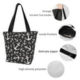 thumbnail image 5 of Kdxio Anchor Women Reusable Grocery Bags Foldable Ripstop,Reusable Shopping Bags for Shopping,Gym,Gift, 5 of 7