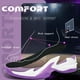 thumbnail image 3 of BINQER Zapatillas de baloncesto de caña alta for hombre con amortiguación de malla transpirable y suela antideslizante., 3 of 6