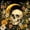 Yellow, variant on Homewish Gothic Halloween Skull Twin Sheets,Vintage Baroque Floral Bedding,Black Golden,3-Piece,1 Fitted Sheet and 1 Pillowcase