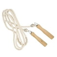 thumbnail image 4 of Cotton-Linen Blend Long Jump Rope for Collective Fun, 300cm, Hand-Cranked Knitted Accessory, 4 of 8