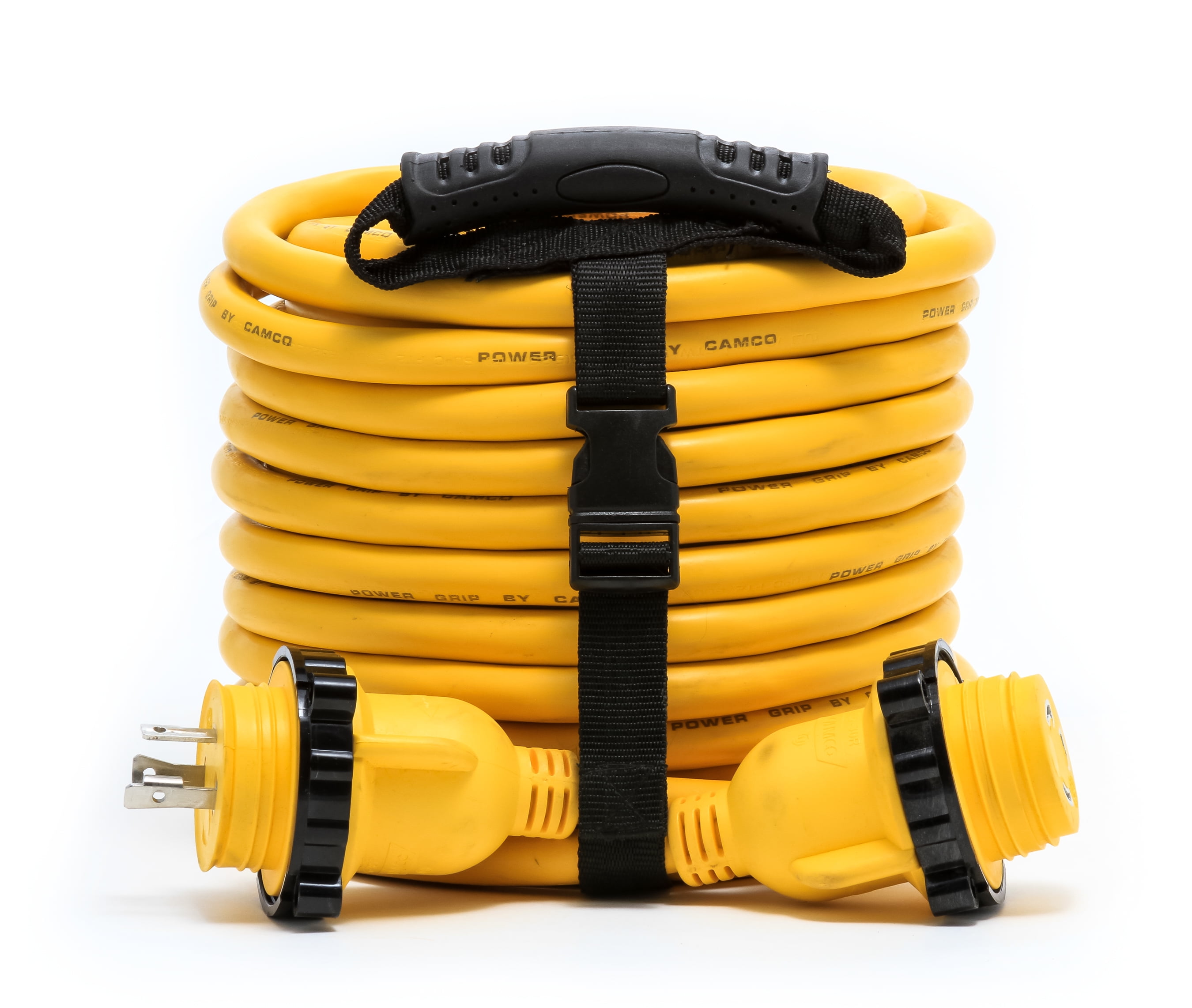 Camco 55613 RV 50' 30Amp Male and 30Amp Female PowerGrip Marine