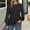 A1-Black, variant on Yaruuzi Long Sleeve Shirts for Women Mock Neck Tops Pleated Front Blouses Puff Sleeve Boho Tops Dressy Casual Spring Fall Clothes 2026 Fashion Loose Tunic Tops Business Work Blouse Black L
