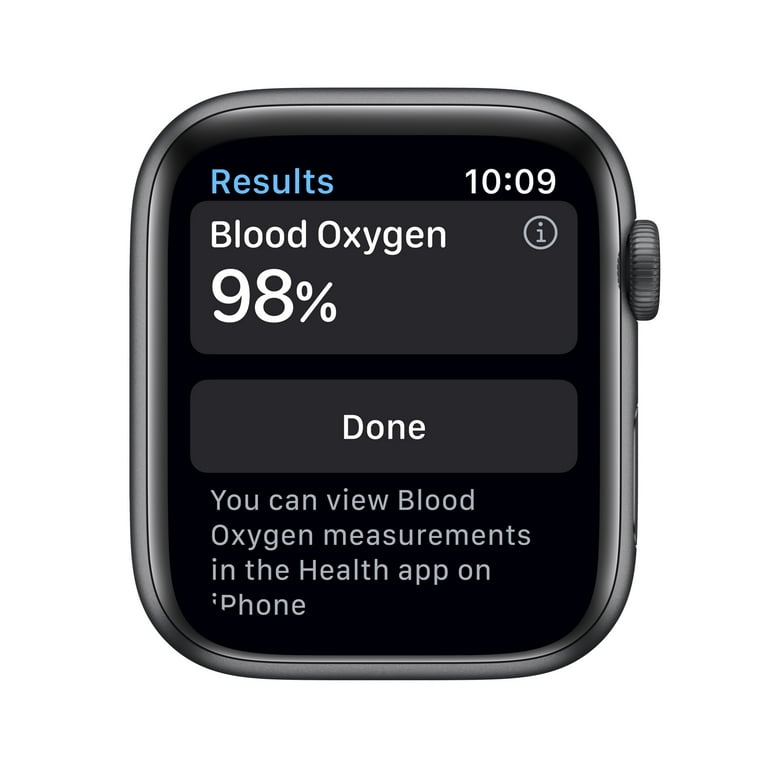 Apple Watch Nike Series 6 GPS 44mm Space Gray Aluminum Case with