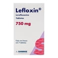 thumbnail image 2 of Lefloxin Levofloxacino 750 mg 7 tabletas, 2 of 2