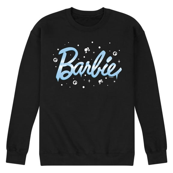 Barbie - Icy Logo - Winter - Men's Crew Neck Fleece Pullover