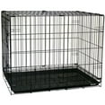 thumbnail image 2 of YML Single Door Pet Crate, Black, Medium, 30" L x 19" W x 21" H, 2 of 2