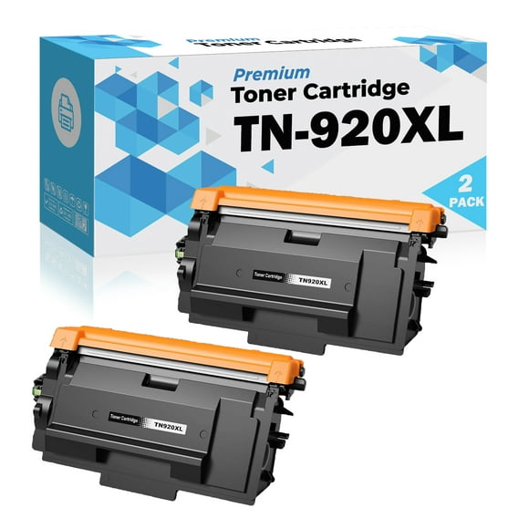2PK Ultra Toner® Compatible Replacement for Brother TN920XL Black Toner Cartridge TN-920 Brother tn920 HL‐L5210DN L5210DW L5210DWT L6210DW L6217DW L6310DW L5510DN MFC‐ L5710DW L5915DW L6810DW L6915DW